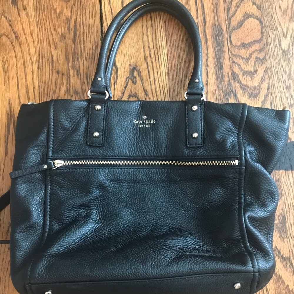 Kate Spade Black Leather Purse